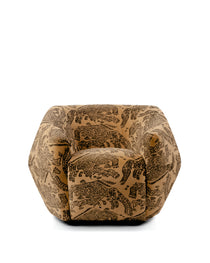 The Curved Facet Armchair