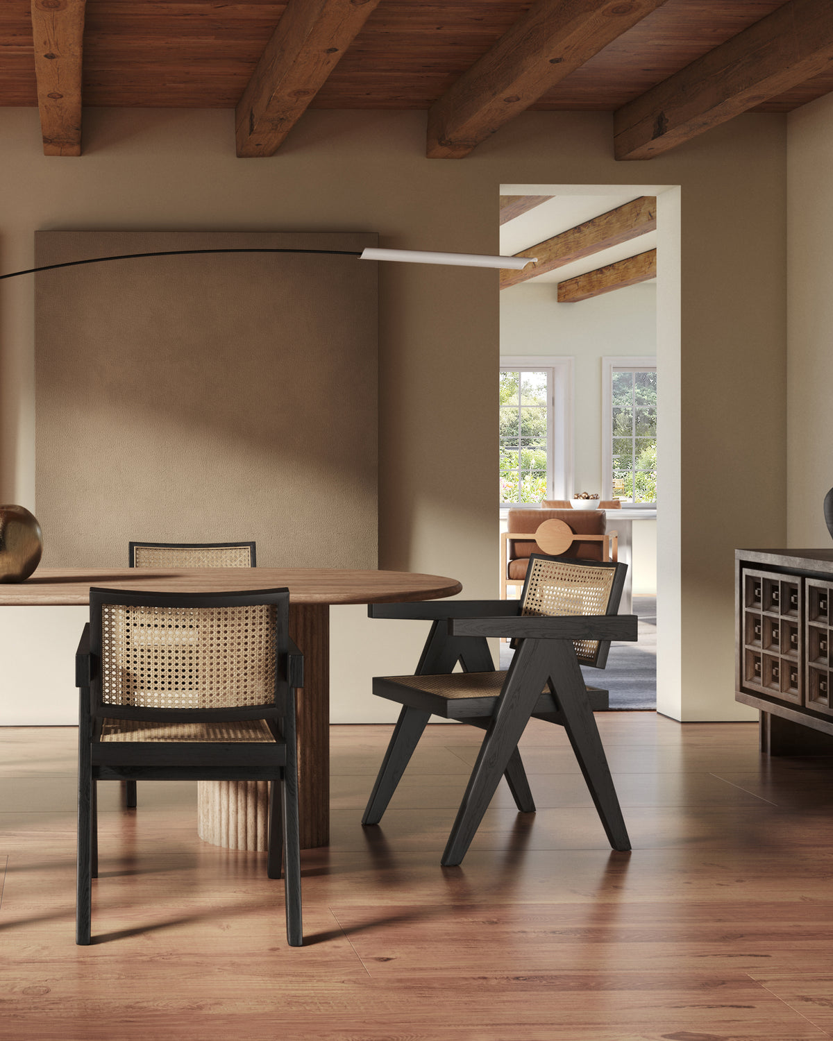 Chandigarh Armchair, Black – Interior Icons