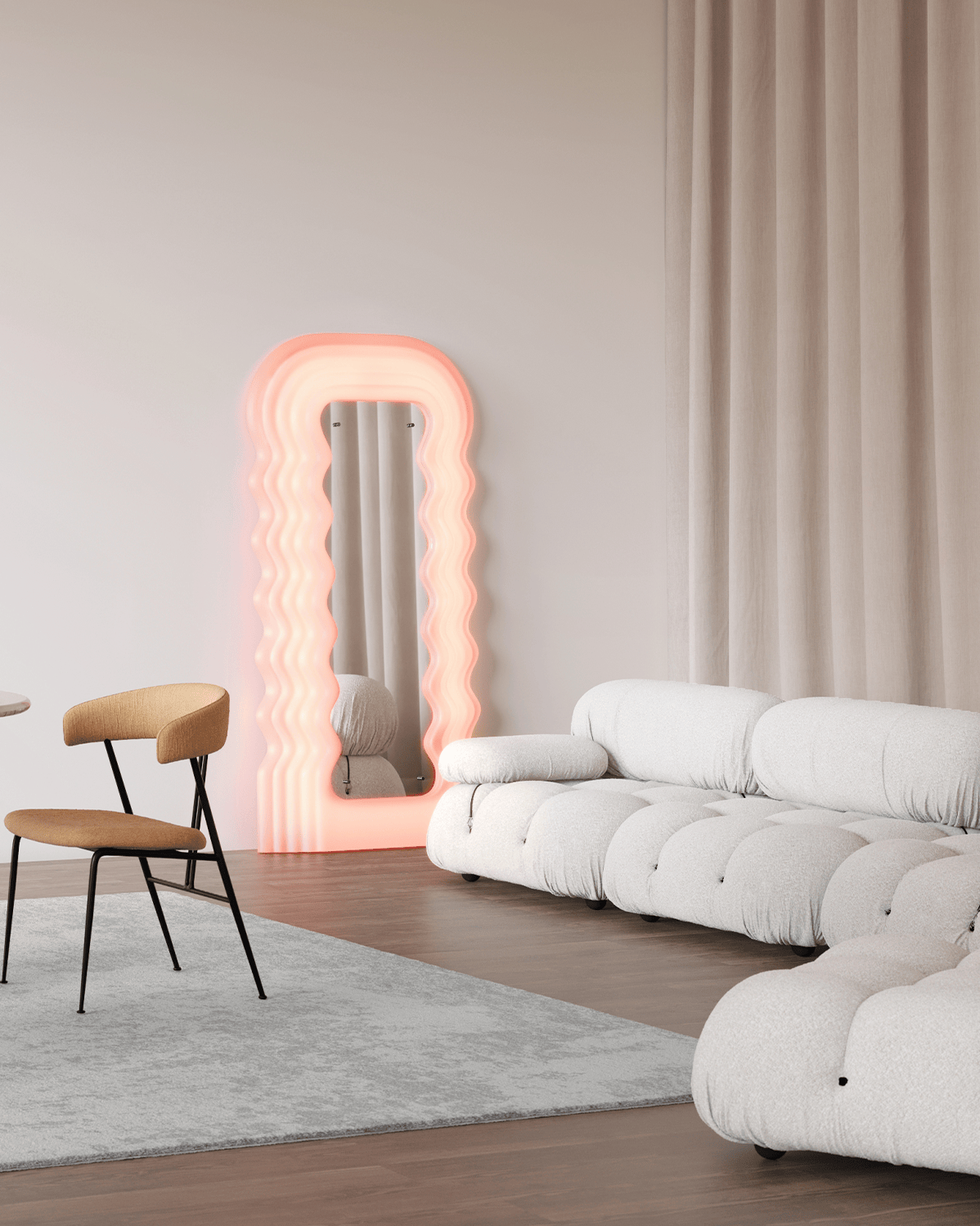 Ettore Sottsass Mirror, Multicolor – ICONS