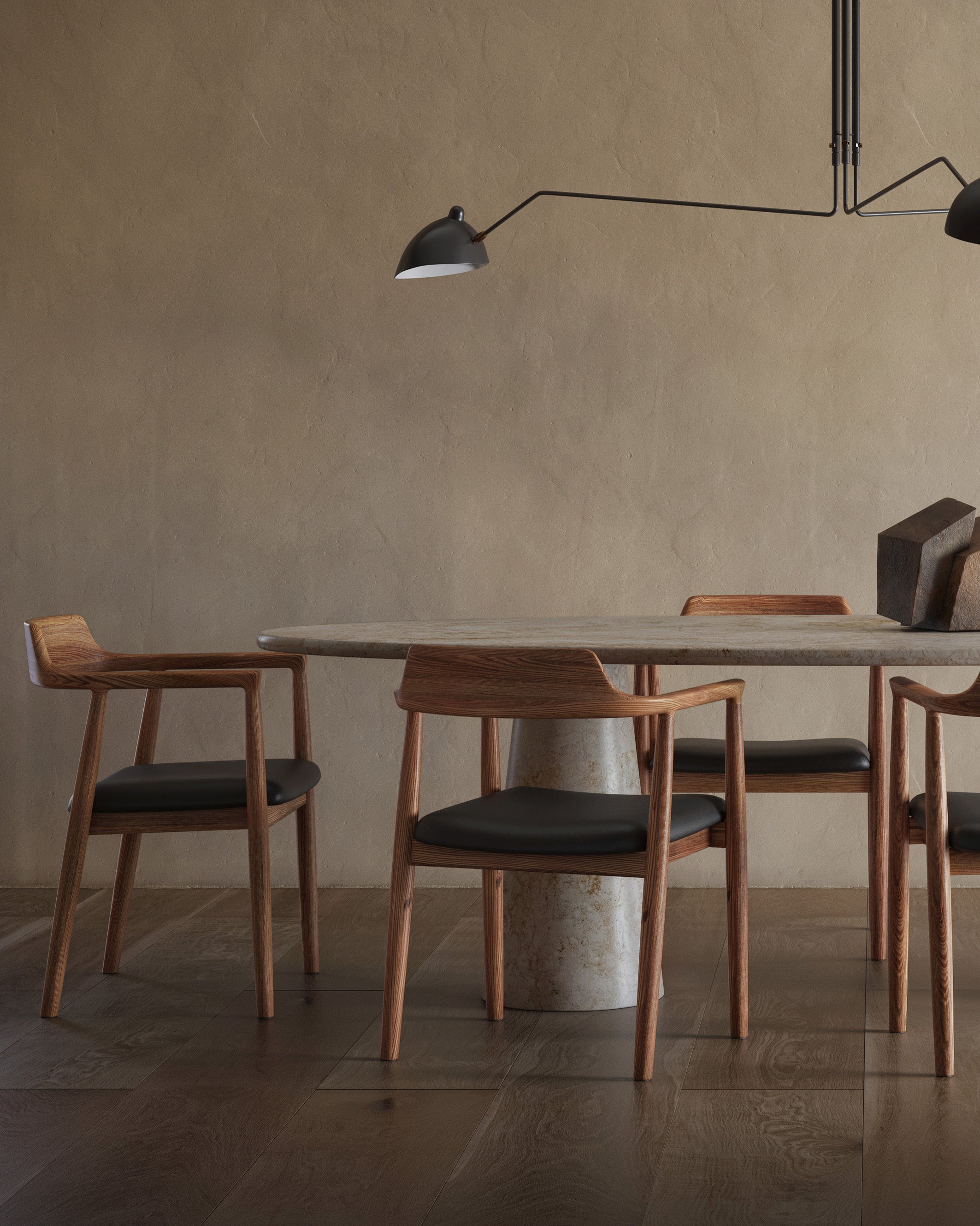アール・ヌーボー様式 クラシカル ランジチェア アームチェア ZR23585 Hiroshima Armchair, Walnut – Interior Icons