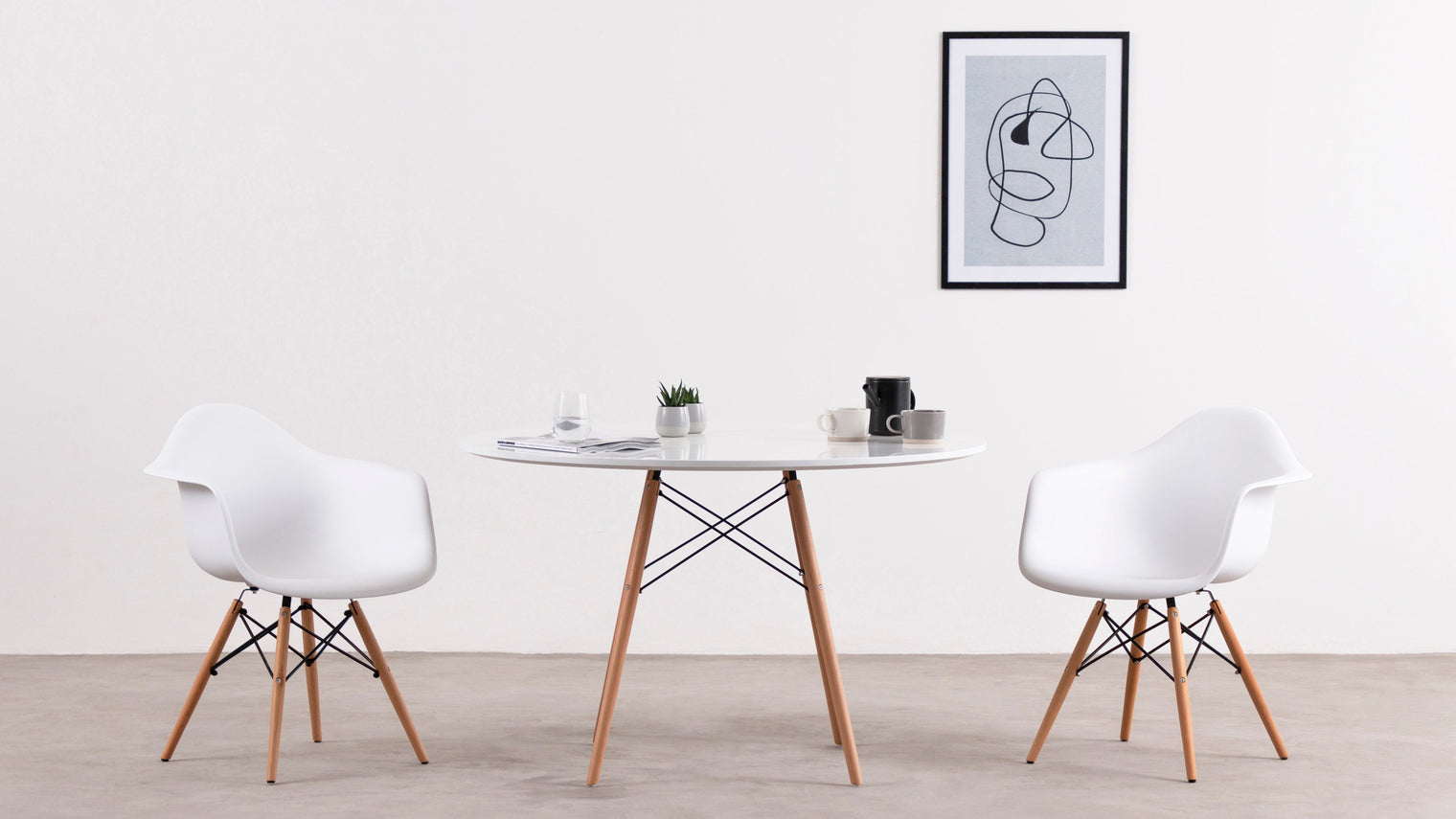 The perfect dining chair|Specifically designed for comfortable dining, the Flynn Armchair is an integral part of our molded chair collection. Arguably one of the most comfortable, ergonomic chairs for daily dining, this customizable seating solution features a wood and steel base and expertly curved shell/seat.

