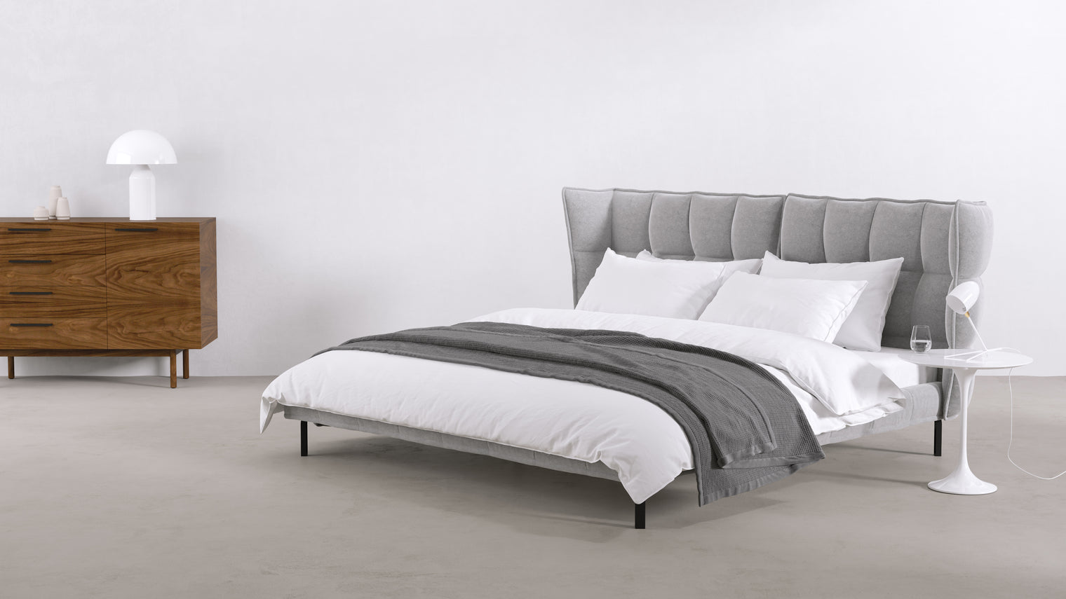 Designed for Stylish Sleeping | This statement bed is bursting with personality and flair, a great choice for those who believe that functionality and great aesthetics should always go together.
