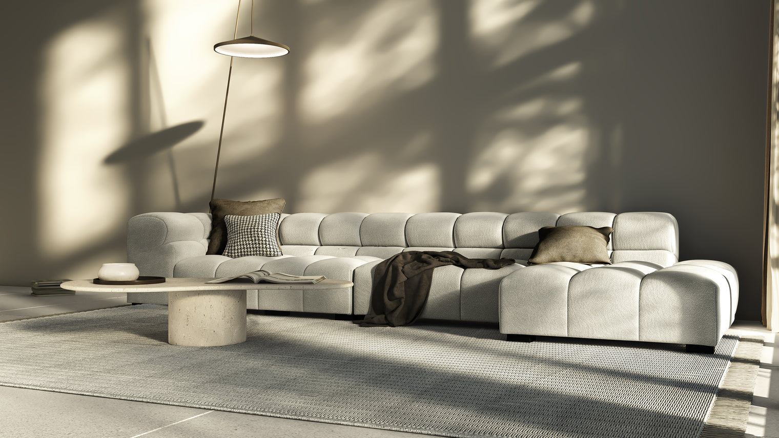 STYLISH SILHOUETTE | Striking the perfect balance between relaxed and refined, the hallmarks of the Tufted are its restrained curves and contours. Equally at home in contemporary and retro settings, this versatile piece will draw the eye and invite you in.
