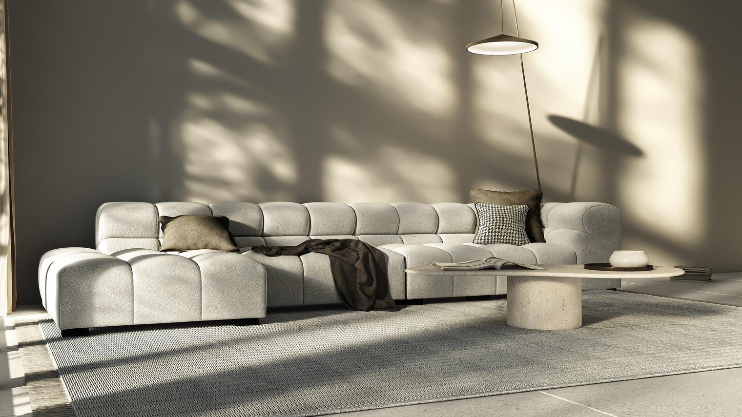 STYLISH SILHOUETTE | Striking the perfect balance between relaxed and refined, the hallmarks of the Tufted are its restrained curves and contours. Equally at home in contemporary and retro settings, this versatile piece will draw the eye and invite you in.
