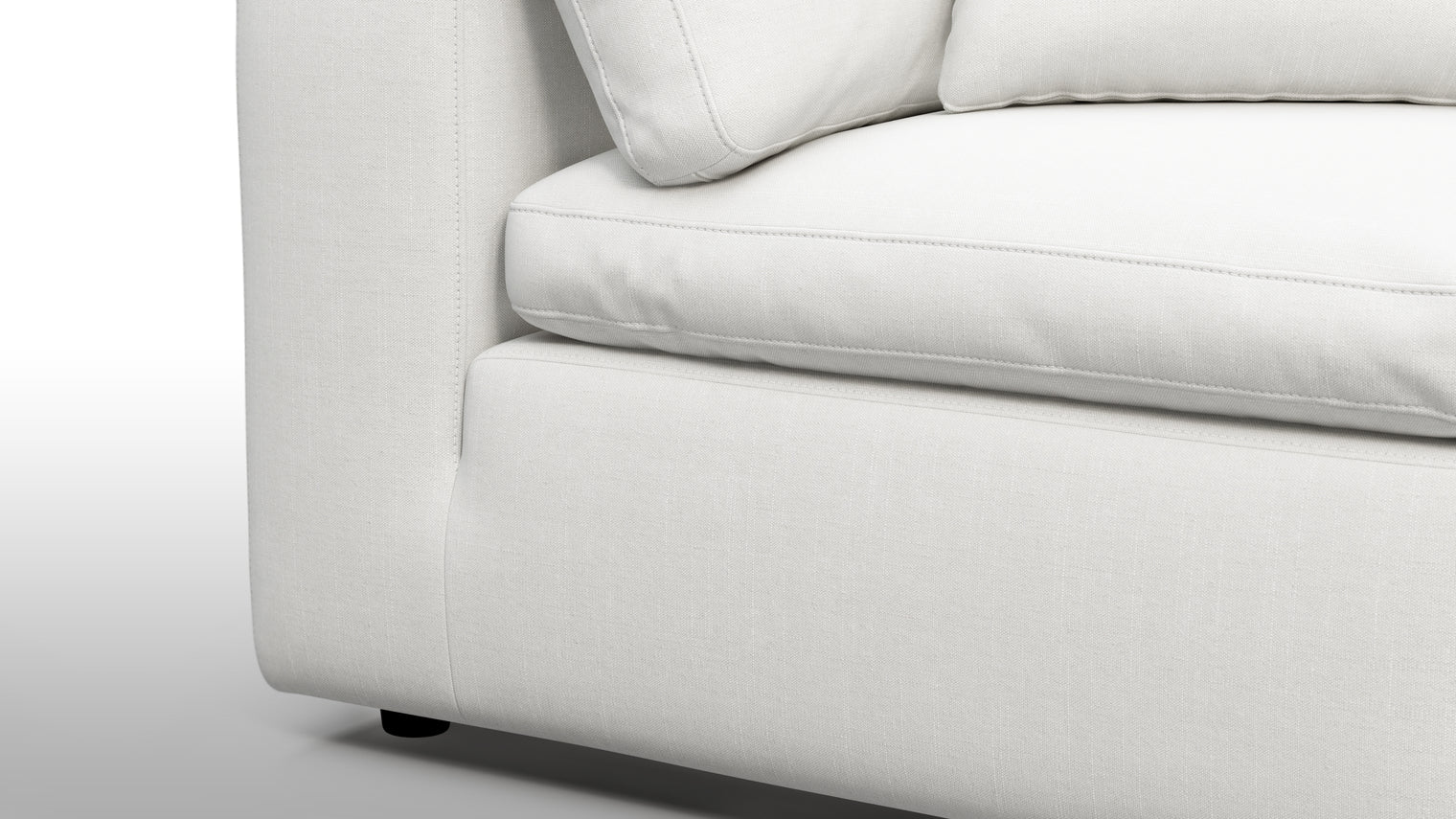 Sky - Sky Sectional Sofa, Five Seater, Left Corner, White Linen