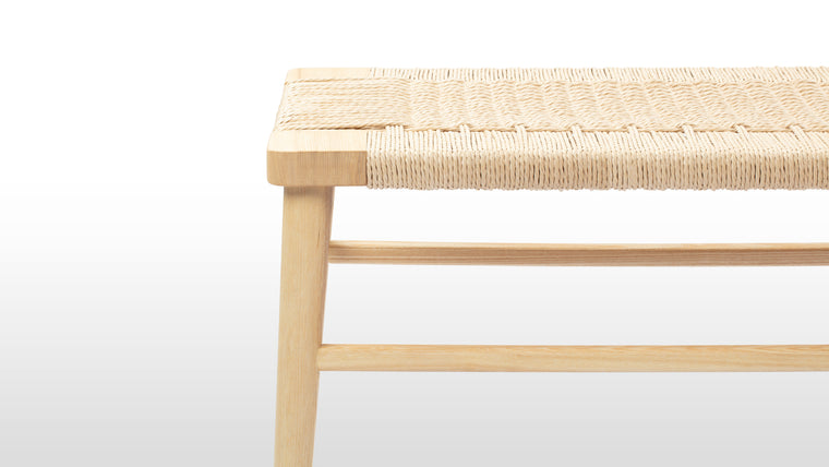 Natural Materials | The Alva Bench is a celebration of the timeless beauty of woven craftsmanship. Its intricate wicker pattern, meticulously handcrafted by skilled artisans, showcases the artistry and skill that goes into each piece. The organic texture and earthy tones of the Alva create a warm and inviting atmosphere, bringing a touch of nature indoors.
