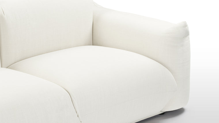 Elevate Your Space | With its sumptuous cushions and plush upholstery, the Marenco Sofa offers an unparalleled seating experience. Sink into the deep, luxuriously padded cushions and feel enveloped in a cocoon of comfort. The thoughtfully chosen fabrics enhance the sofa's visual appeal while ensuring durability and softness.
