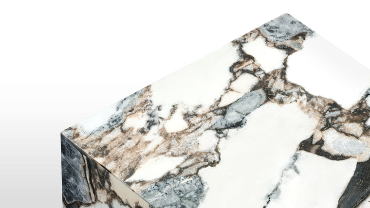Luxe Marble | Thanks to the timeless appeal and refined aesthetic of natural marble, the Plinth is at home in both contemporary and heritage spaces. Allow this striking piece to become the focal point of your space, and the most stylish place to rest your glass.
