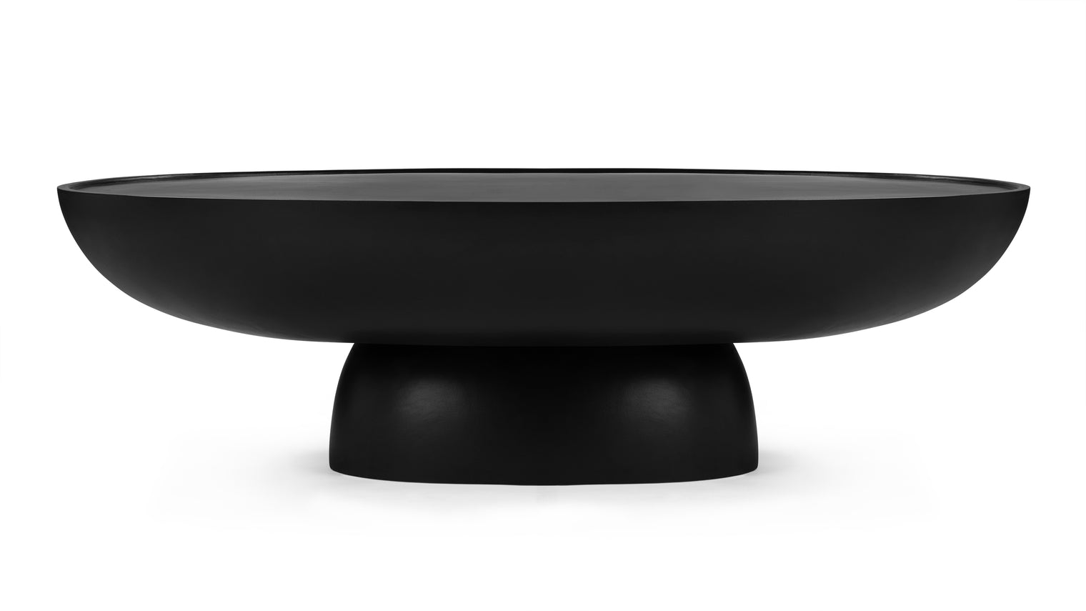 Aura - Aura Coffee Table, Black Concrete