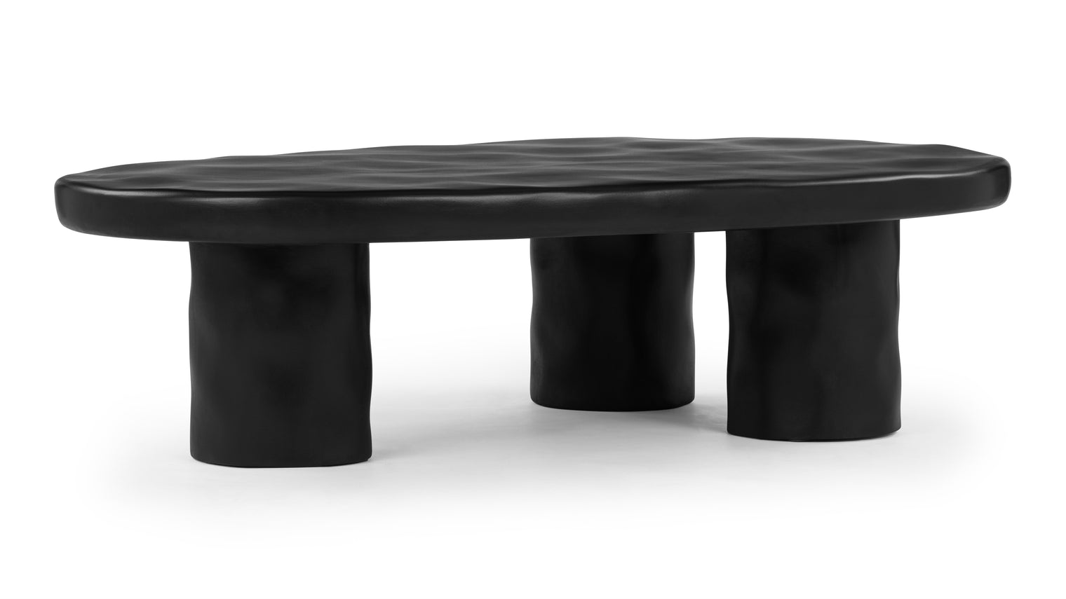 Aster - Aster Coffee Table, Black Concrete