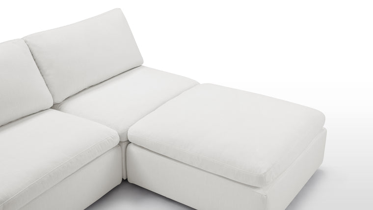 Supreme Comfort | Sink into unparalleled comfort with generously padded cushions. The sofa's deep seats and plush backrests provide the utmost relaxation, allowing for unwinding in absolute luxury after a long day.
