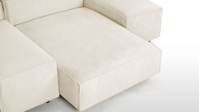Customizable Configuration | The Extrasoft Sofa is highly adaptable to your unique needs and space. With a variety of modular components, you can tailor the sofa to suit your room's layout and size. Whether you prefer a spacious sectional, a cozy loveseat, or an expansive lounge, this sofa can be configured to match your vision.
