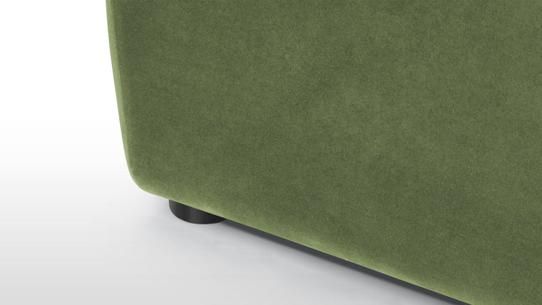 Uncomplicated Style | With their fixed shape and stylish yet uncomplicated upholstery, the Leo Modules are a charmingly low maintenance collection, suitable for a range of spaces and concerns.
