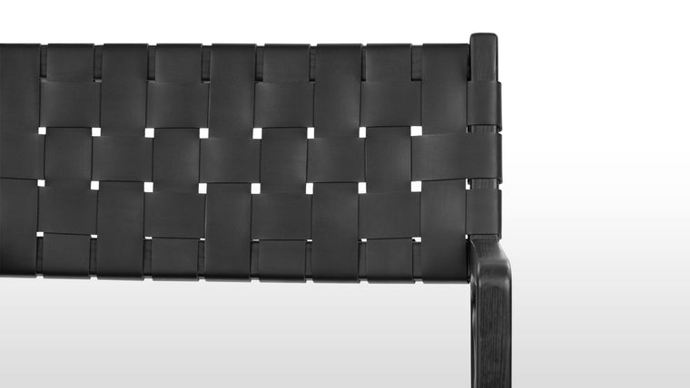 Minimalist Marvel | From the precise angles of its frame to the intricate weaving of the vegan leather straps, every element is carefully considered to achieve a harmonious balance of aesthetics and functionality. This commitment to craftsmanship ensures that the Anci Armchair not only looks stunning but also provides lasting comfort and style for years to come.
