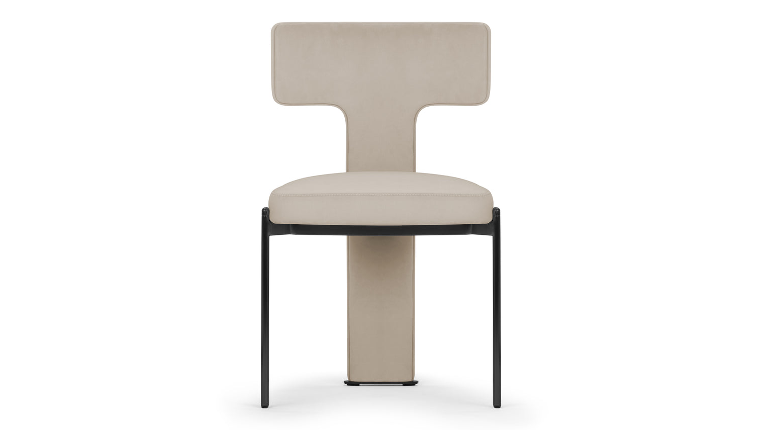 Zefir - Zefir Dining Chair, French Gray Velvet