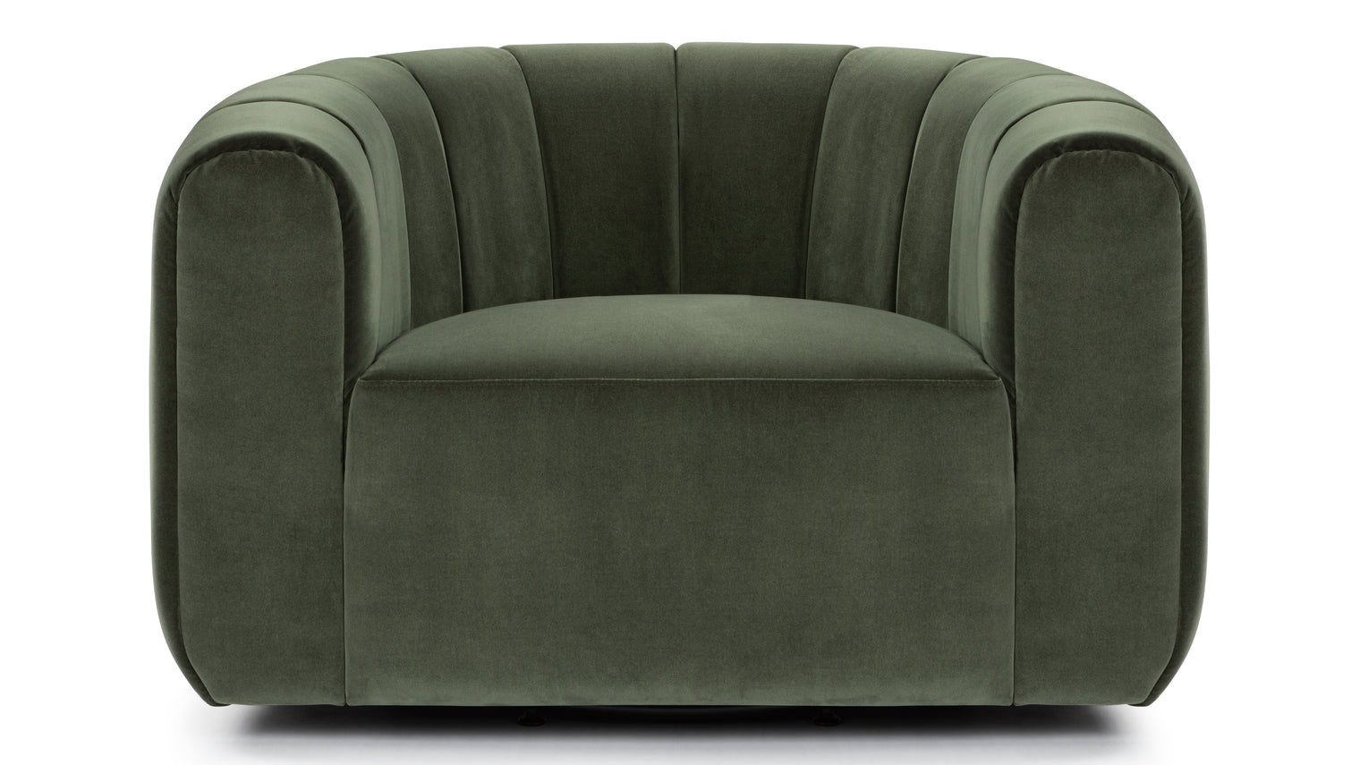 Hayward - Hayward Lounge Chair, Seaglass Velvet