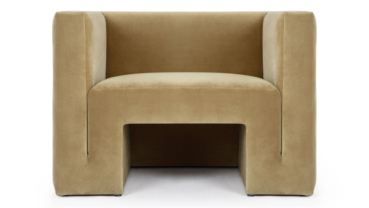 Olsen - Olsen Lounge Chair, Honey Velvet