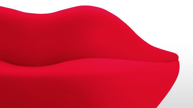 Embrace 70’s Style | Beyond its aesthetic appeal, the Bocca Sofa embodies the spirit of the 1970s, a period marked by cultural revolution and avant-garde experimentation. It reflects the era's embrace of bold colors, unconventional shapes, and the rejection of established norms, making it a timeless emblem of countercultural expression.
