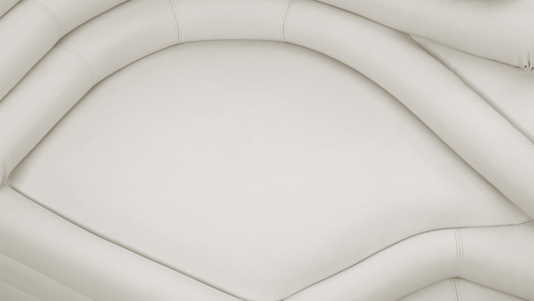 STYLISH LOUNGING | The Terrazza Sofa is not just a visual delight; it also offers an unparalleled seating experience. Much more generous than it looks, feel yourself enveloped in a world of luxury and relaxation. The thoughtfully designed seating provides optimal support, while the spacious dimensions allow for comfortable lounging or entertaining.
