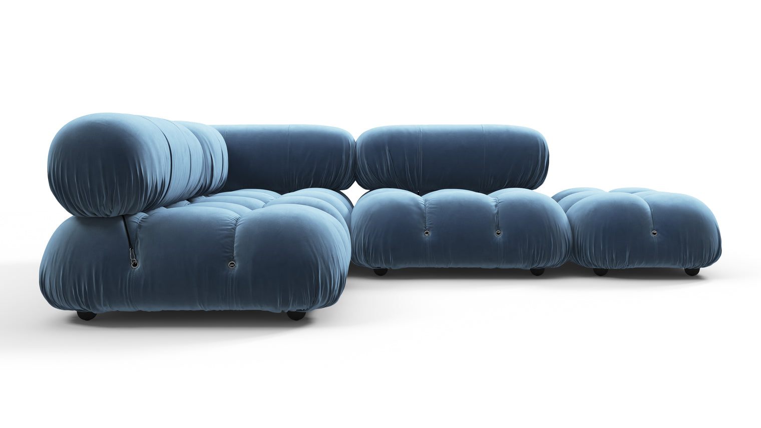 Stylish Sectional | With the Belia’s sectional design, you can create a sofa that suits your space. The soft curves of each carefully crafted cushion create a luxurious and comfortable seat for the ultimate in stylish comfort.
