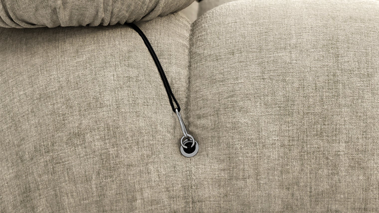 INFINITE POSSIBILITIES | The generous form and soft shapes create a sofa that begs to be sat on, and the sectional design of the Belia creates endless possibilities. Inspired by the spirit of lounging and socializing, the Belia is truly a shape-shifter, adapting to every space and need.
