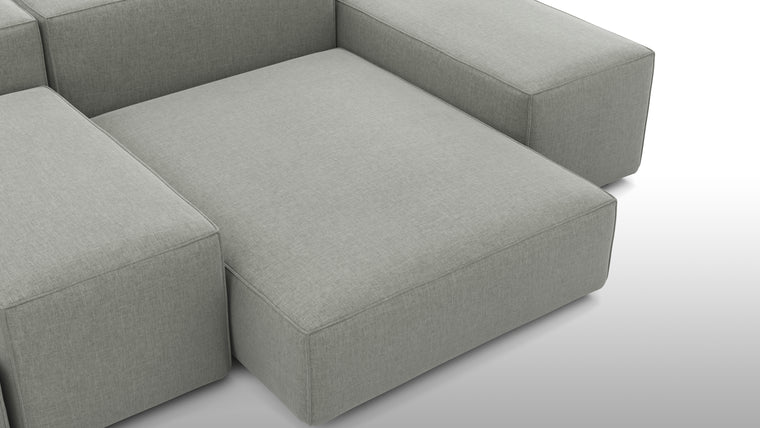 Customizable Configuration | The Extrasoft Sofa is highly adaptable to your unique needs and space. With a variety of modular components, you can tailor the sofa to suit your room's layout and size. Whether you prefer a spacious sectional, a cozy loveseat, or an expansive lounge, this sofa can be configured to match your vision.
