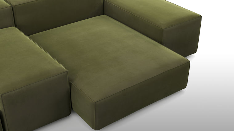 Customizable Configuration | The Extrasoft Sofa is highly adaptable to your unique needs and space. With a variety of modular components, you can tailor the sofa to suit your room's layout and size. Whether you prefer a spacious sectional, a cozy loveseat, or an expansive lounge, this sofa can be configured to match your vision.
