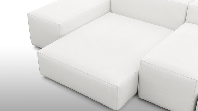 Customizable Configuration | The Extrasoft Sofa is highly adaptable to your unique needs and space. With a variety of modular components, you can tailor the sofa to suit your room's layout and size. Whether you prefer a spacious sectional, a cozy loveseat, or an expansive lounge, this sofa can be configured to match your vision.
