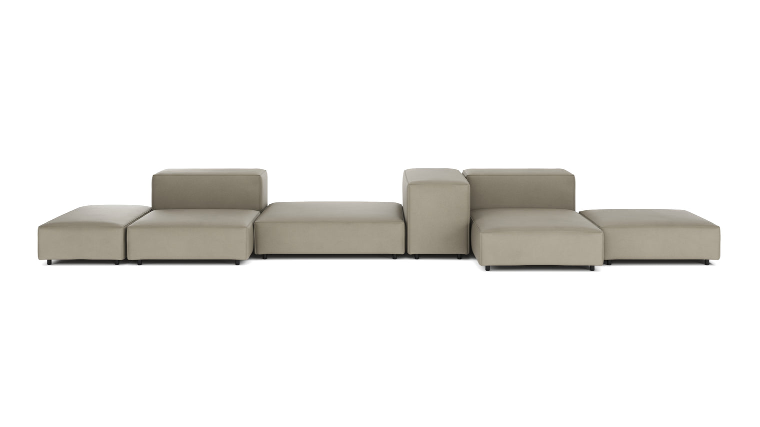 Unparalleled Comfort | Sink into a world of pure comfort as you lounge on the Extrasoft Sofa. Its plush, oversized cushions are filled with the highest quality materials, providing an irresistibly soft and supportive seating experience. Whether you're watching a movie, reading a book, or simply unwinding after a long day, this sofa offers an oasis of relaxation.
