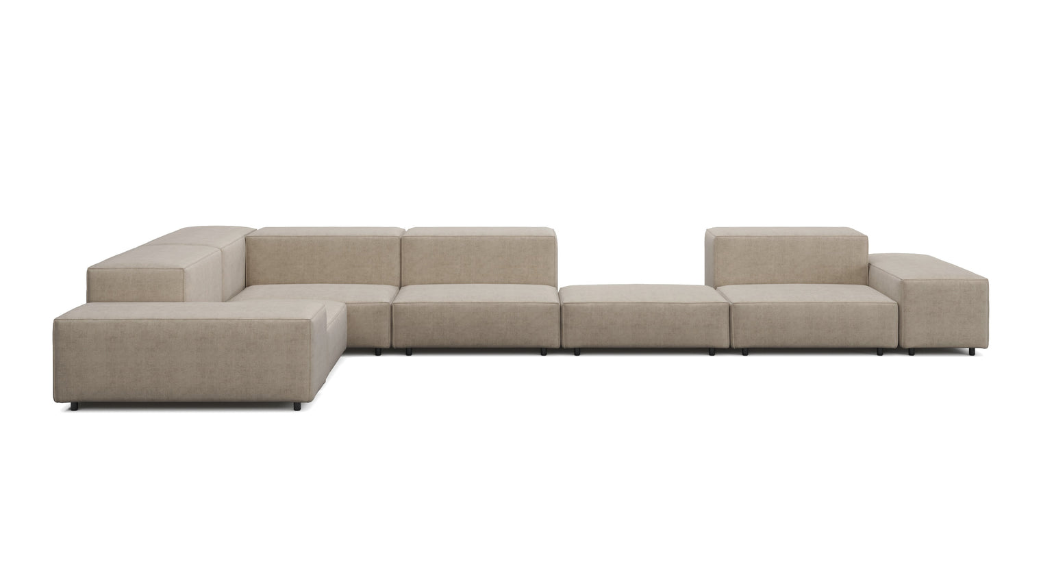 Unparalleled Comfort | Sink into a world of pure comfort as you lounge on the Extrasoft Sofa. Its plush, oversized cushions are filled with the highest quality materials, providing an irresistibly soft and supportive seating experience. Whether you're watching a movie, reading a book, or simply unwinding after a long day, this sofa offers an oasis of relaxation.
