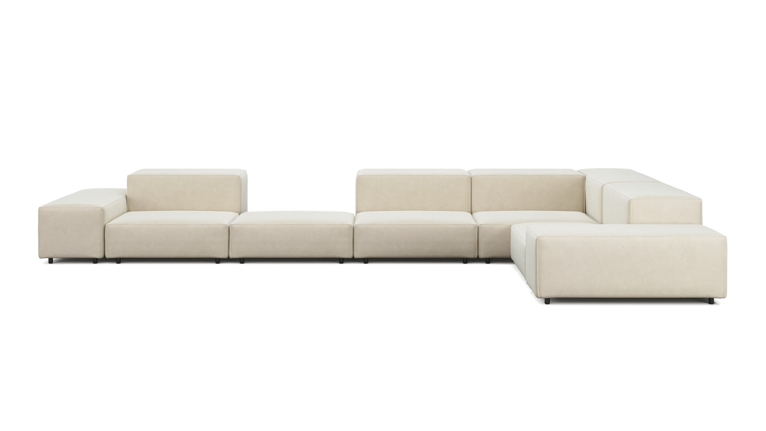 Unparalleled Comfort | Sink into a world of pure comfort as you lounge on the Extrasoft Sofa. Its plush, oversized cushions are filled with the highest quality materials, providing an irresistibly soft and supportive seating experience. Whether you're watching a movie, reading a book, or simply unwinding after a long day, this sofa offers an oasis of relaxation.
