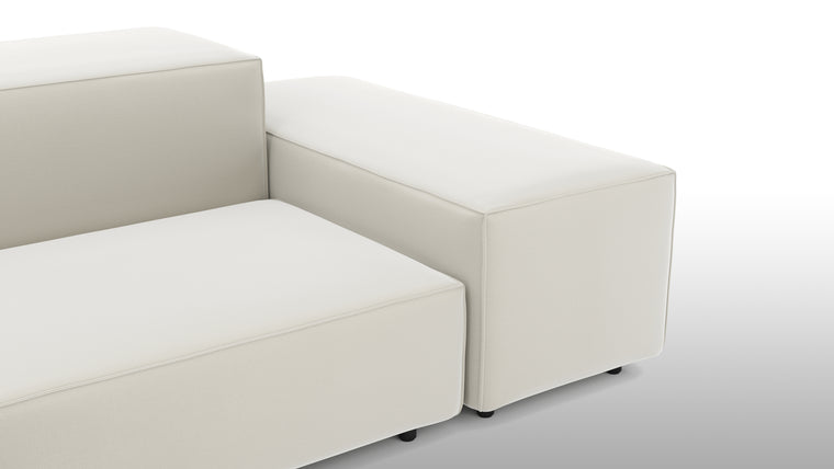 Customizable Configuration | The Extrasoft Sofa is highly adaptable to your unique needs and space. With a variety of modular components, you can tailor the sofa to suit your room's layout and size. Whether you prefer a spacious sectional, a cozy loveseat, or an expansive lounge, this sofa can be configured to match your vision.
