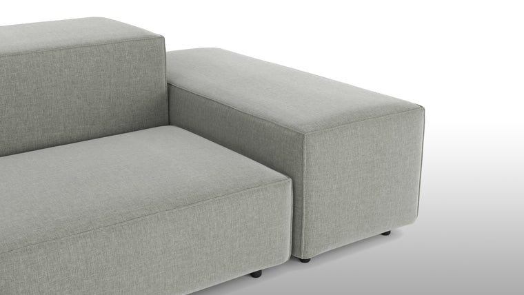 Customizable Configuration | The Extrasoft Sofa is highly adaptable to your unique needs and space. With a variety of modular components, you can tailor the sofa to suit your room's layout and size. Whether you prefer a spacious sectional, a cozy loveseat, or an expansive lounge, this sofa can be configured to match your vision.
