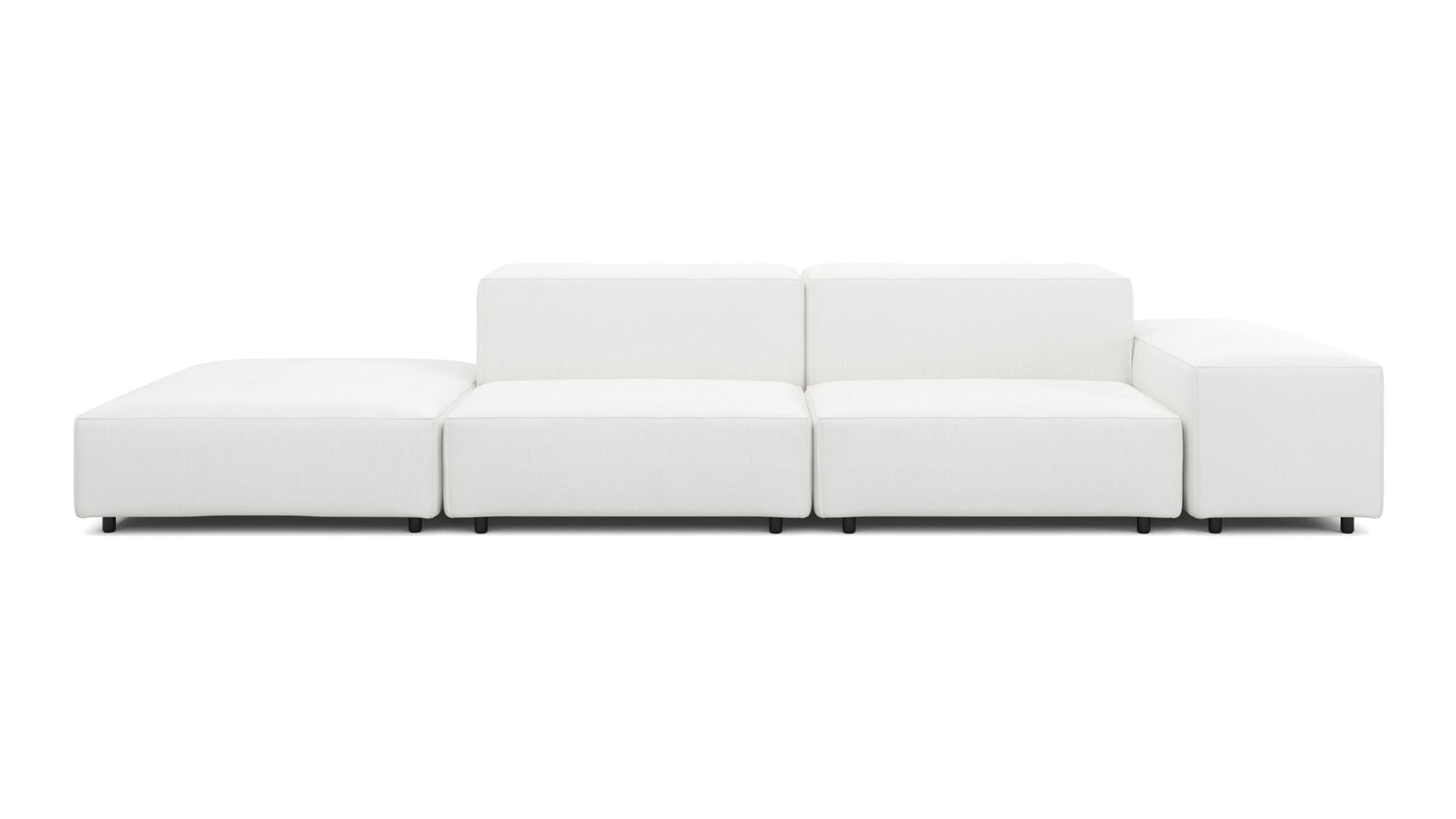 Unparalleled Comfort | Sink into a world of pure comfort as you lounge on the Extrasoft Sofa. Its plush, oversized cushions are filled with the highest quality materials, providing an irresistibly soft and supportive seating experience. Whether you're watching a movie, reading a book, or simply unwinding after a long day, this sofa offers an oasis of relaxation.
