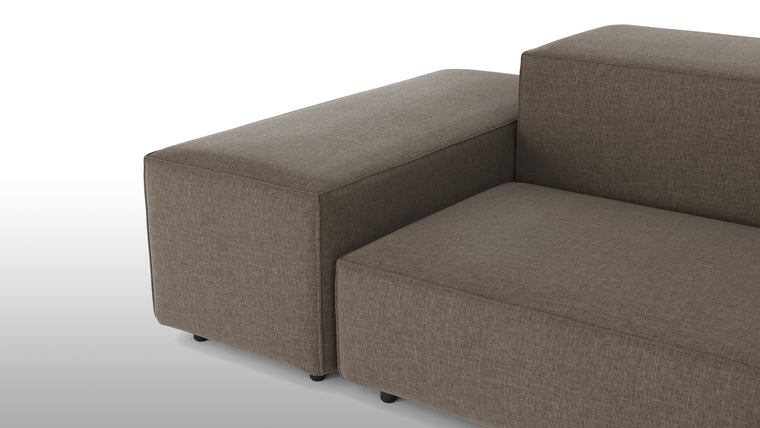 Customizable Configuration | The Extrasoft Sofa is highly adaptable to your unique needs and space. With a variety of modular components, you can tailor the sofa to suit your room's layout and size. Whether you prefer a spacious sectional, a cozy loveseat, or an expansive lounge, this sofa can be configured to match your vision.
