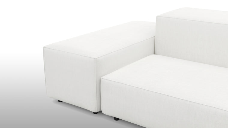 Customizable Configuration | The Extrasoft Sofa is highly adaptable to your unique needs and space. With a variety of modular components, you can tailor the sofa to suit your room's layout and size. Whether you prefer a spacious sectional, a cozy loveseat, or an expansive lounge, this sofa can be configured to match your vision.
