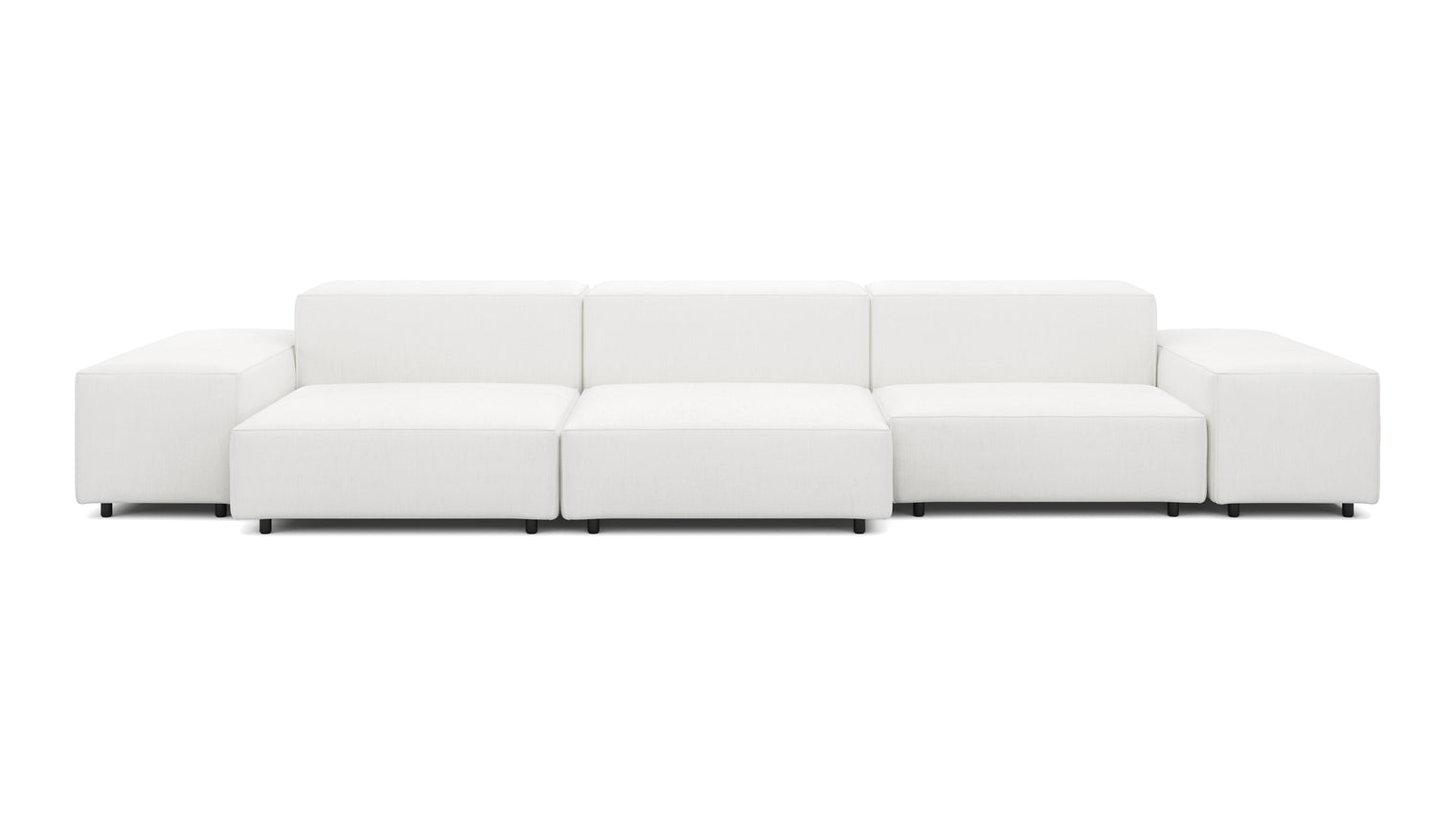 Unparalleled Comfort | Sink into a world of pure comfort as you lounge on the Extrasoft Sofa. Its plush, oversized cushions are filled with the highest quality materials, providing an irresistibly soft and supportive seating experience. Whether you're watching a movie, reading a book, or simply unwinding after a long day, this sofa offers an oasis of relaxation.
