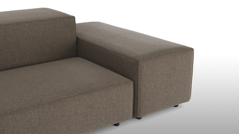 Customizable Configuration | The Extrasoft Sofa is highly adaptable to your unique needs and space. With a variety of modular components, you can tailor the sofa to suit your room's layout and size. Whether you prefer a spacious sectional, a cozy loveseat, or an expansive lounge, this sofa can be configured to match your vision.
