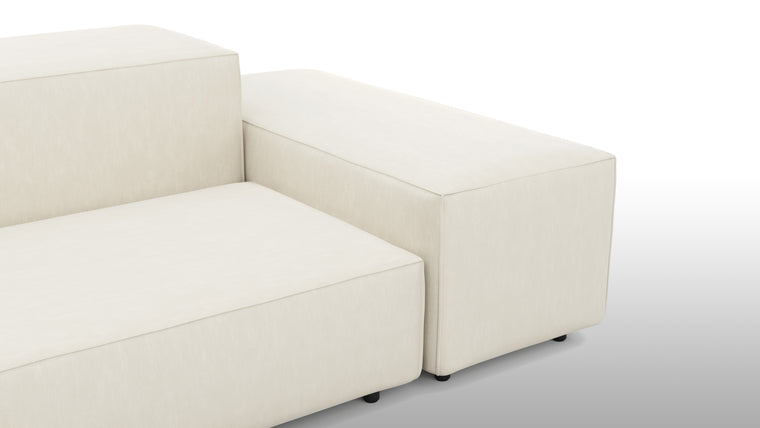 Customizable Configuration | The Extrasoft Sofa is highly adaptable to your unique needs and space. With a variety of modular components, you can tailor the sofa to suit your room's layout and size. Whether you prefer a spacious sectional, a cozy loveseat, or an expansive lounge, this sofa can be configured to match your vision.
