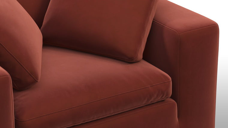 Refined Craftsmanship | Meticulously crafted with attention to detail, the Sky Armchair showcases exquisite artistry and durability. Its sturdy frame and elegant contours reflect a commitment to quality, ensuring lasting beauty and comfort for years to come.
