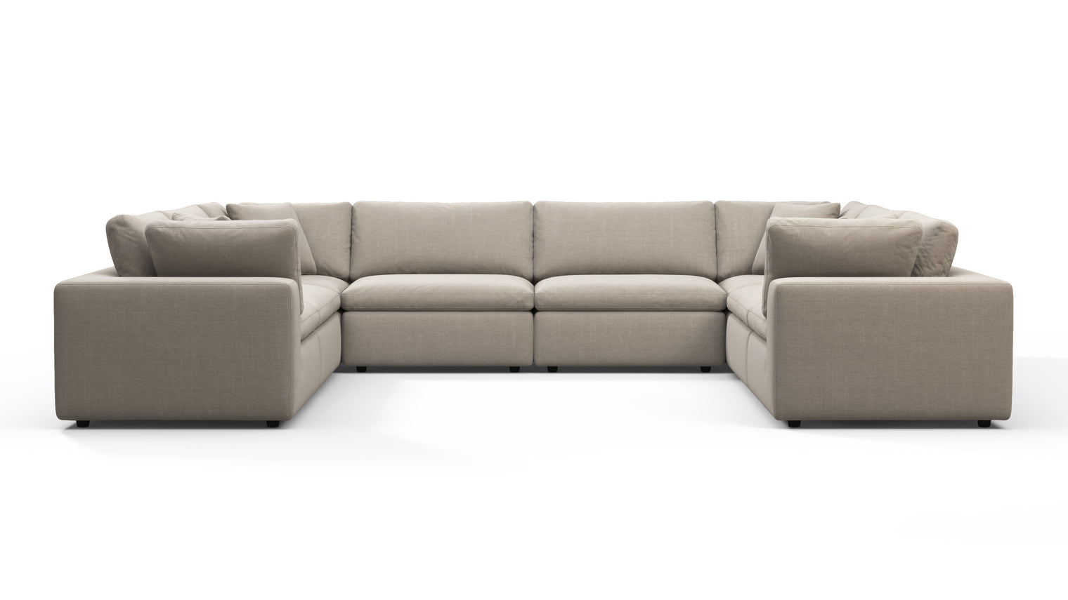 TAILORED AESTHETIC | Whether your style leans towards contemporary, traditional, or eclectic, the Sky Sofa effortlessly adapts to design preferences. Its neutral color palette serves as a canvas for creativity, allowing for accessorizing with bold accent pillows, throws, or statement coffee tables to make it truly unique.
