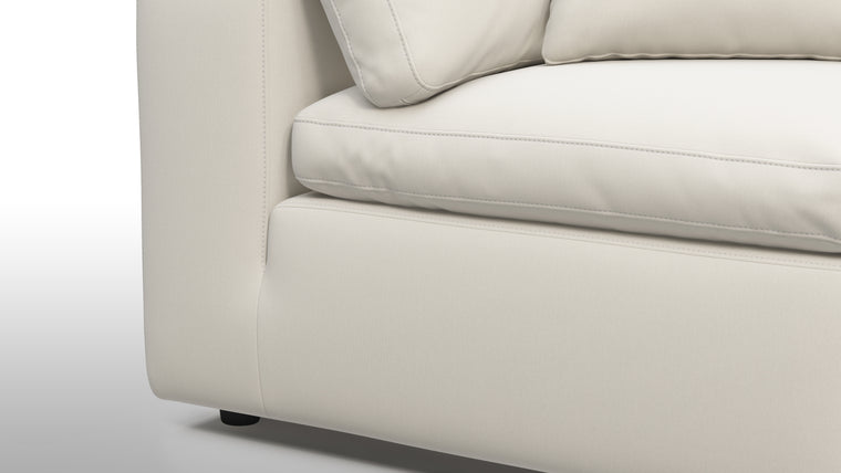 Supreme Comfort | Sink into unparalleled comfort with generously padded cushions. The sofa's deep seats and plush backrests provide the utmost relaxation, allowing for unwinding in absolute luxury after a long day.
