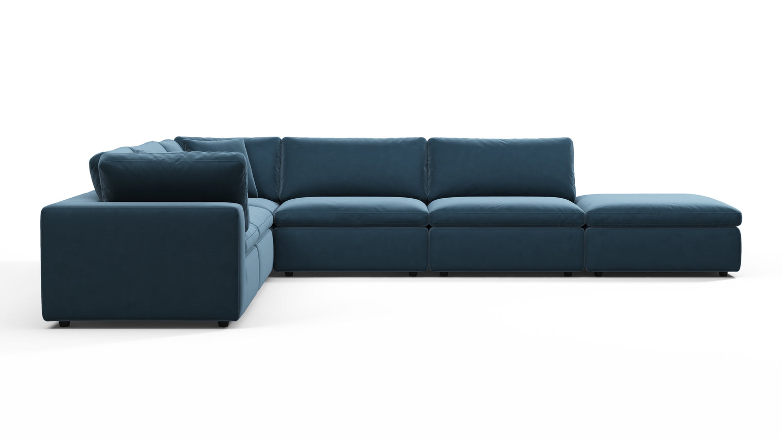 TAILORED AESTHETIC | Whether your style leans towards contemporary, traditional, or eclectic, the Sky Sofa effortlessly adapts to design preferences. Its neutral color palette serves as a canvas for creativity, allowing for accessorizing with bold accent pillows, throws, or statement coffee tables to make it truly unique.
