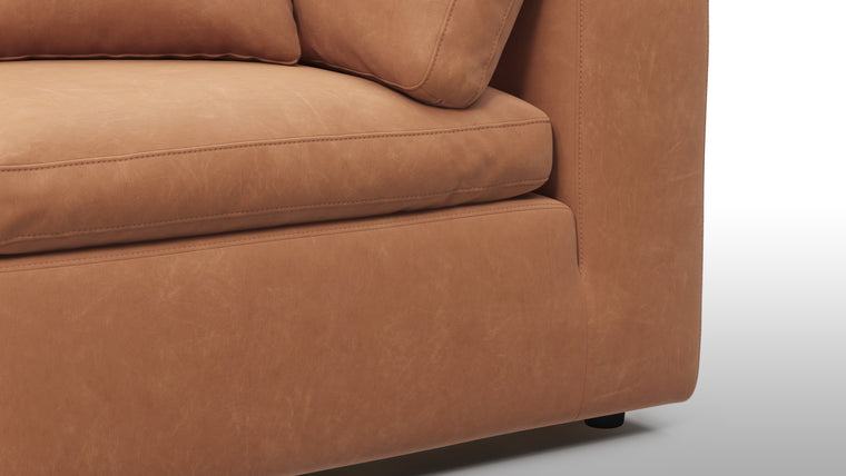 Supreme Comfort | Sink into unparalleled comfort with generously padded cushions. The sofa's deep seats and plush backrests provide the utmost relaxation, allowing for unwinding in absolute luxury after a long day.
