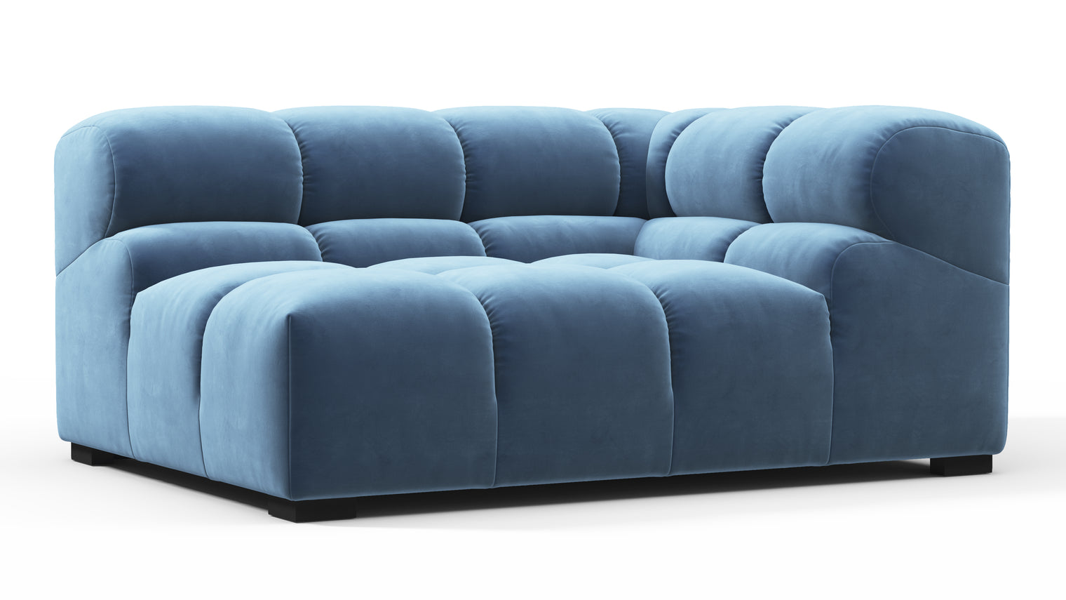 MODULAR MASTERPIECE | A modern take on 70s design, this cloud-like sectional is all about leisurely lounging. Its relaxed, playful aesthetic is adored around the world.
