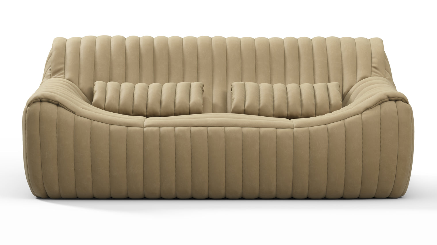 COMFORT REDEFINED | Sink into a world of comfort every time you sit on the Sandra Sofa. Its plush, high-density foam cushions provide the perfect balance of support and softness, making it an ideal spot for relaxation or entertainment. The generous two-seater design ensures ample space for family and friends to gather together.
