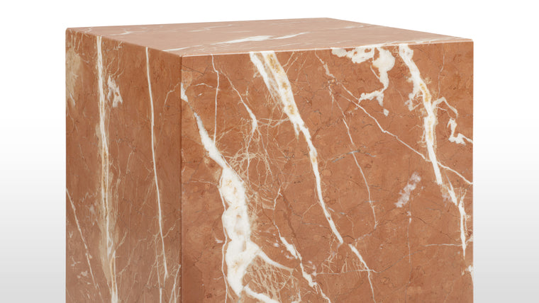 Luxe Marble | Thanks to the timeless appeal and refined aesthetic of natural marble, the Plinth is at home in both contemporary and heritage spaces. Allow this striking piece to become the focal point of your space, and the most stylish place to rest your glass.
