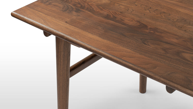 Scandinavian Design | The beauty is in the details when it comes to high-end design, and this table is no exception. The CH327 Dining Table sets itself apart with a top that appears to float above its legs, thanks to the unique side rails that showcase the integrity of the design and workmanship.
