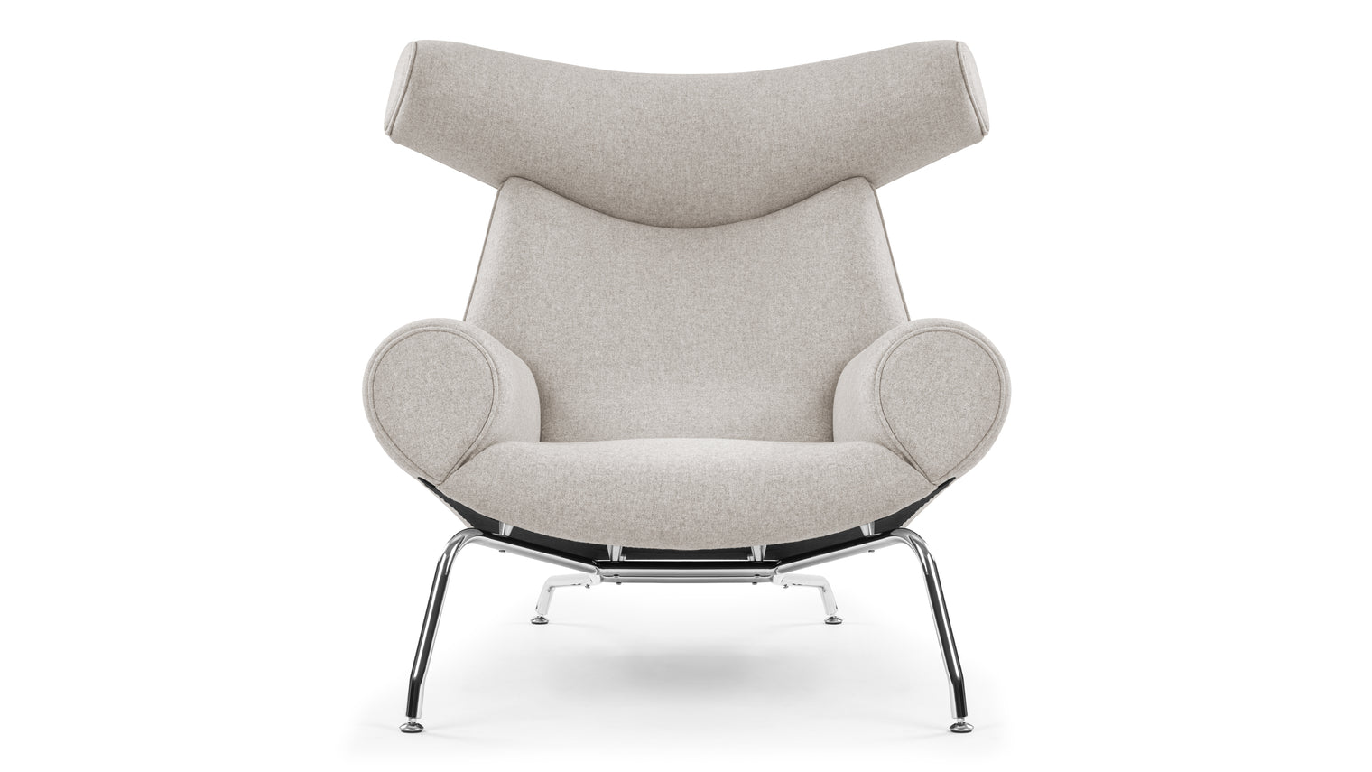 Toro - Toro Chair, Wheat Gray Cashmere Wool