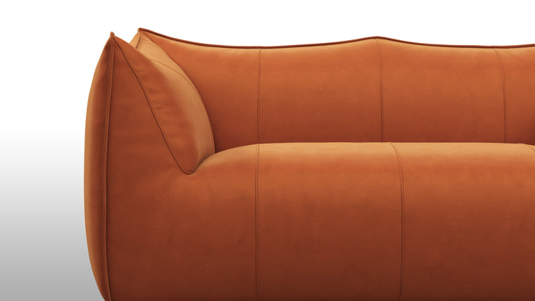 Cozy Comfort | Comfort is not compromised in the Leandro Sofa. Sink into its plush cushions and feel a sense of relaxation wash over you. The ergonomic design cradles your body, offering a cozy and supportive seating experience. Whether you're curling up with a book or enjoying a moment of solitude, this sofa envelops you in a world of comfort and tranquility.
